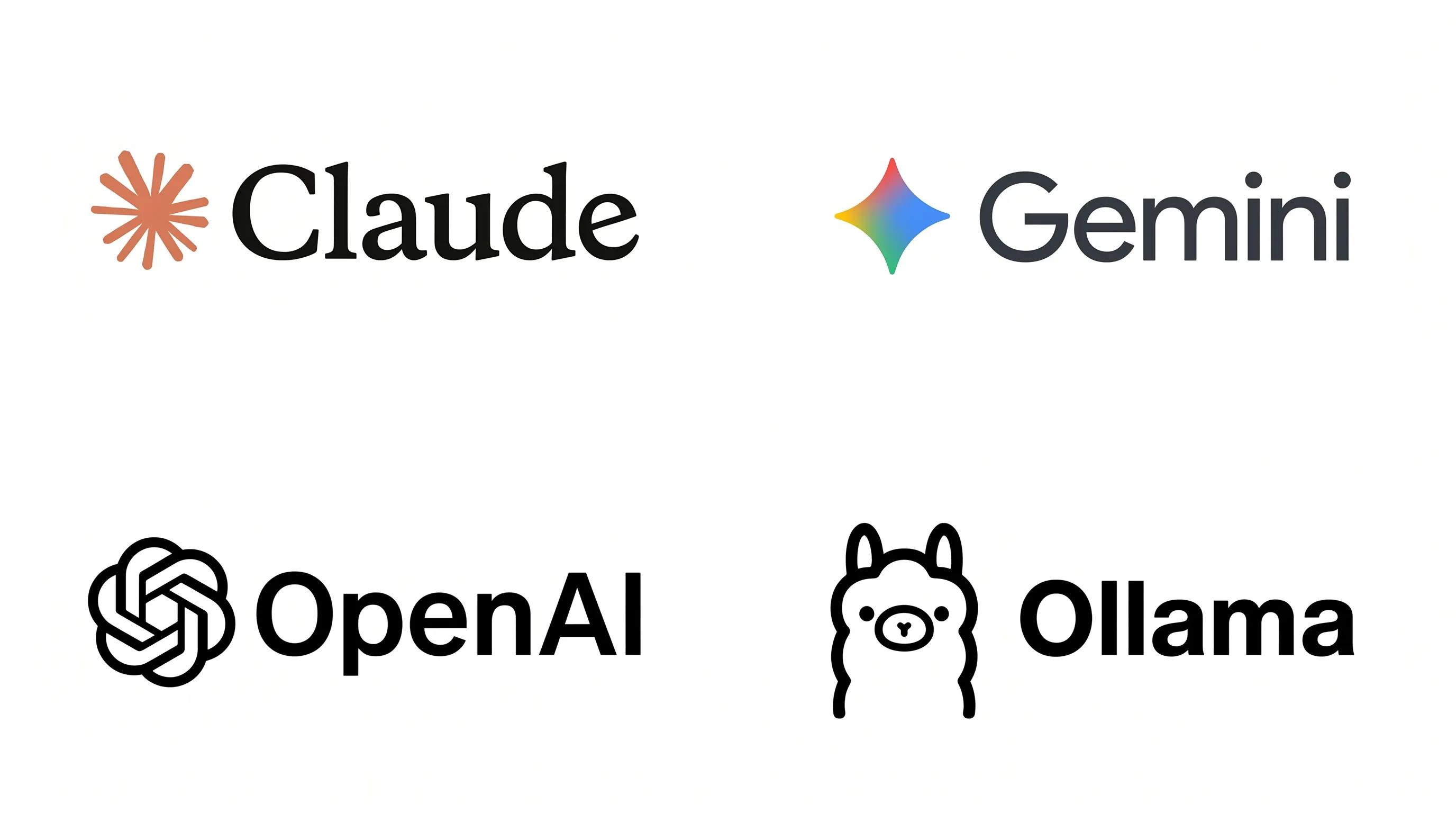 Supported AI providers